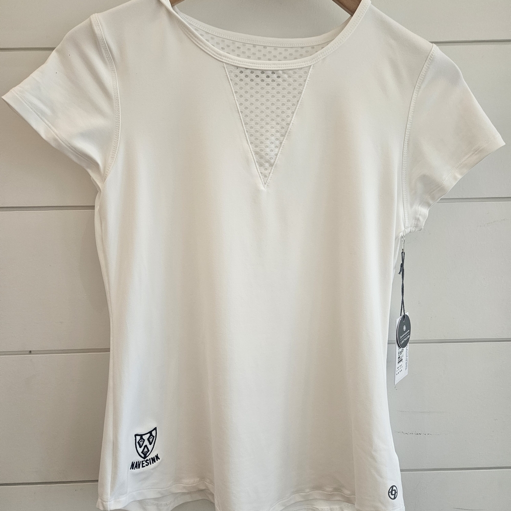 Women's White Sports Top